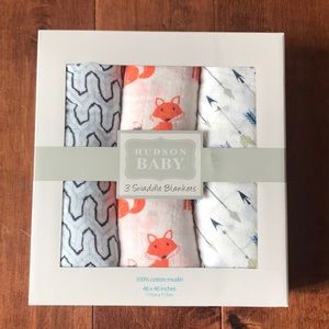 Three Unopened Swaddle Blankets!